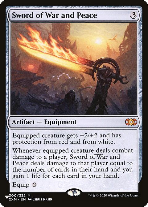 Sword of War and Peace (The List)