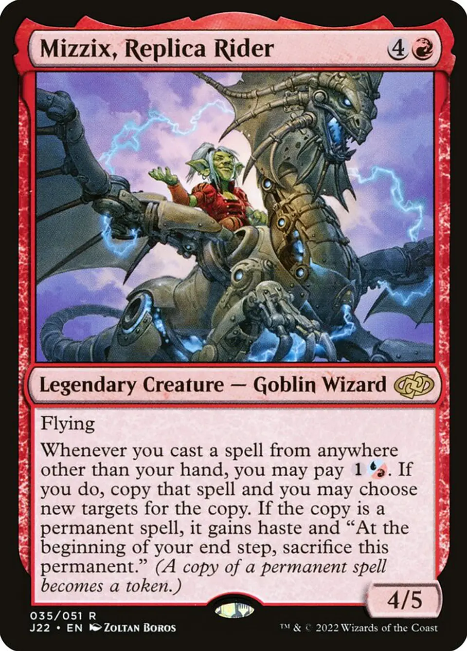 Mizzix, Replica Rider 1