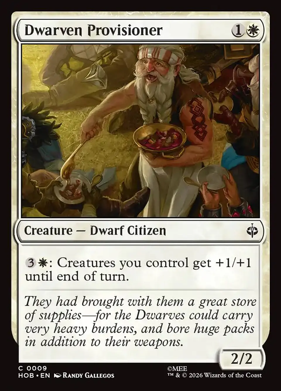 Dwarven Provisioner 1