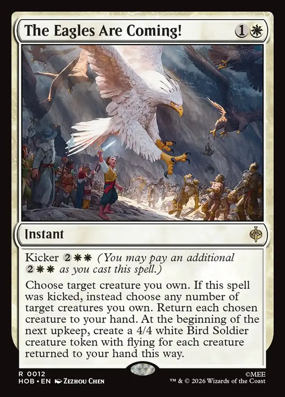 The Eagles Are Coming! 1