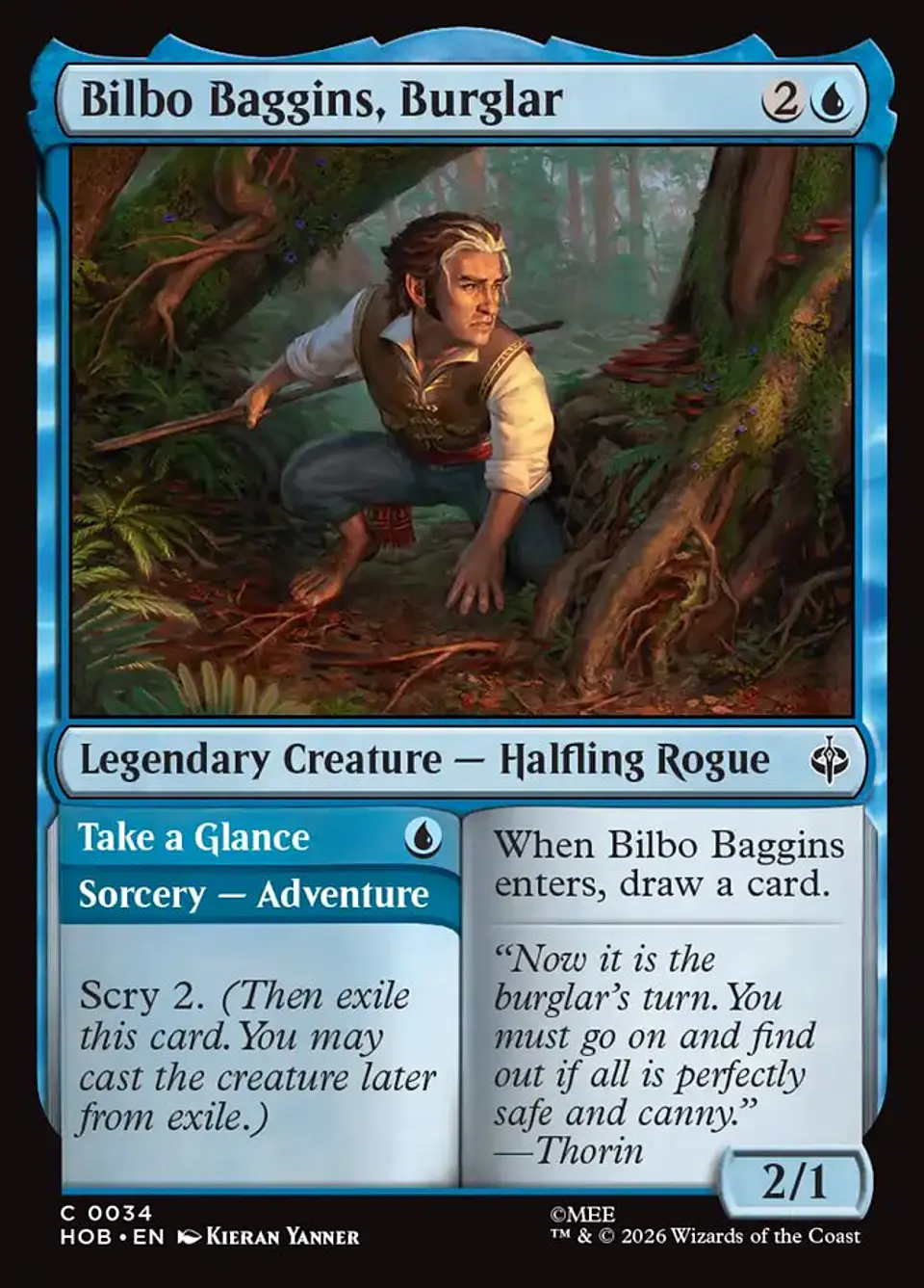 Bilbo Baggins, Burglar // Take a Glance 1