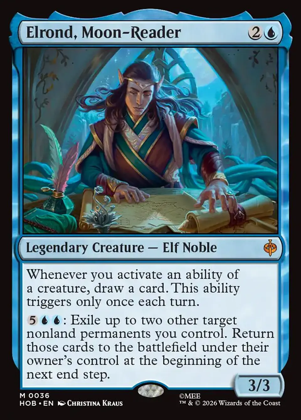 Elrond, Moon-Reader 1