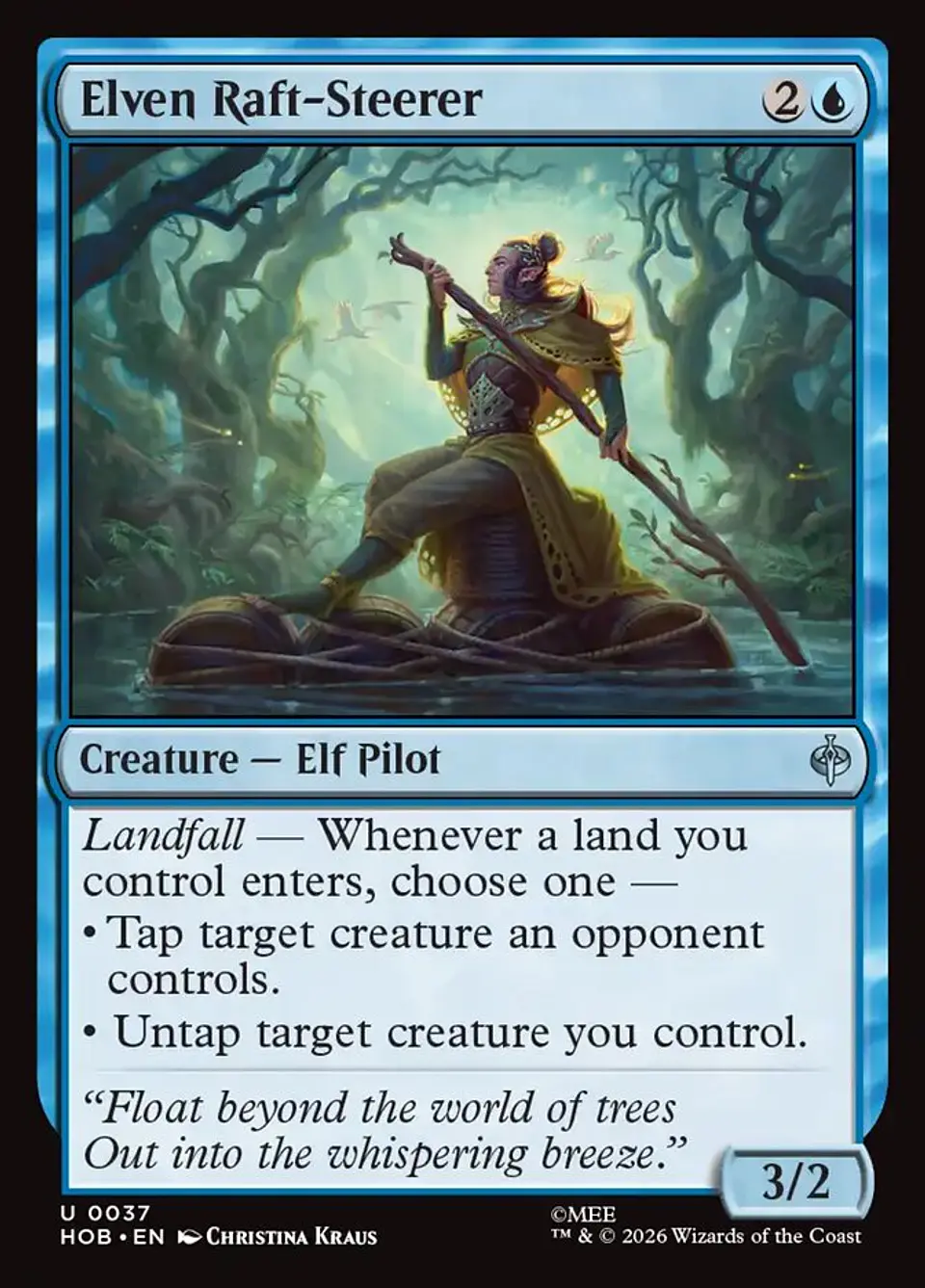 Elven Raft-Steerer 1