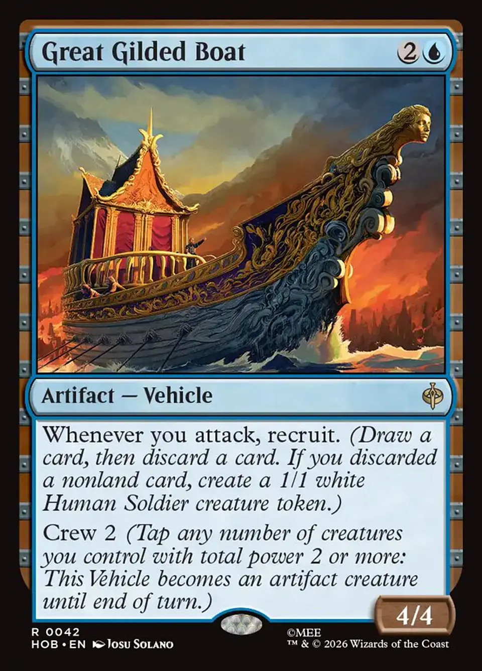 Great Gilded Boat 1