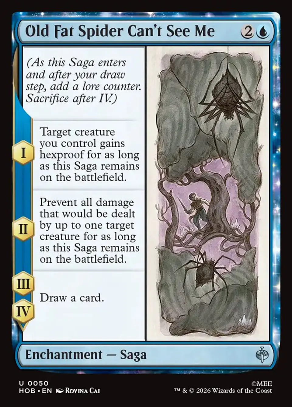 Old Fat Spider Can't See Me 1