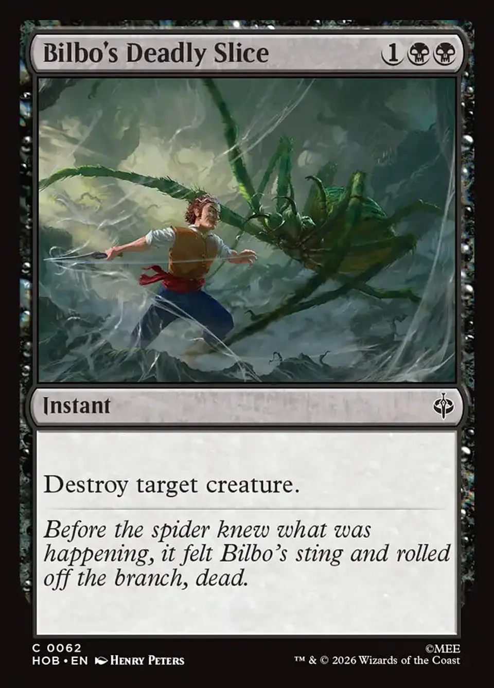 Bilbo's Deadly Slice 1