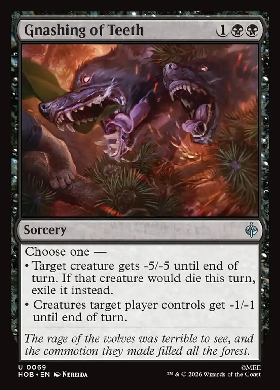 Gnashing of Teeth 1