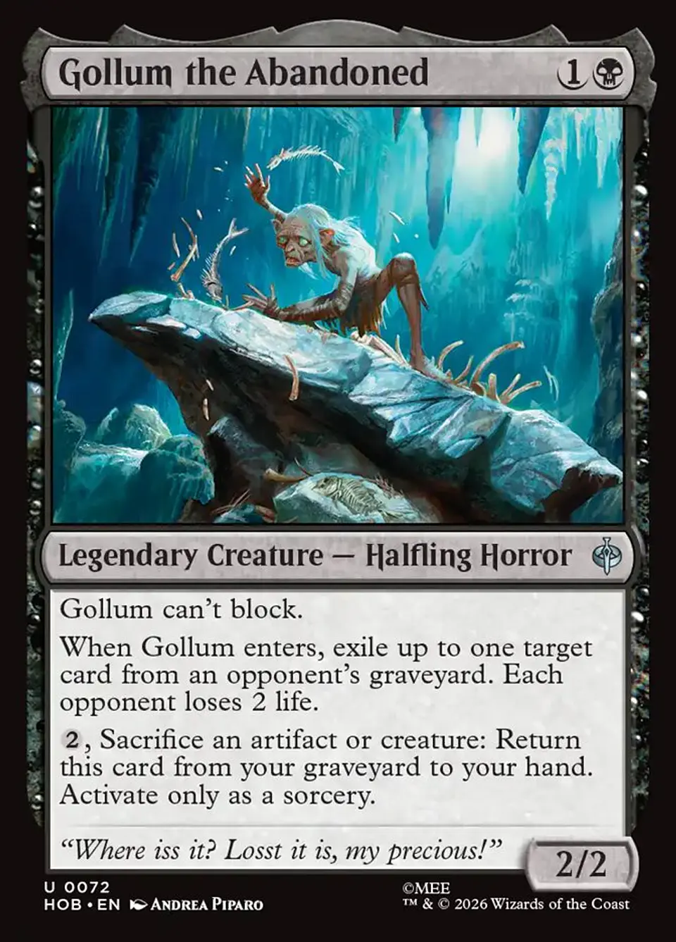 Gollum the Abandoned 1