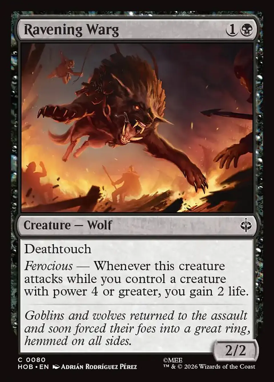 Ravening Warg 1
