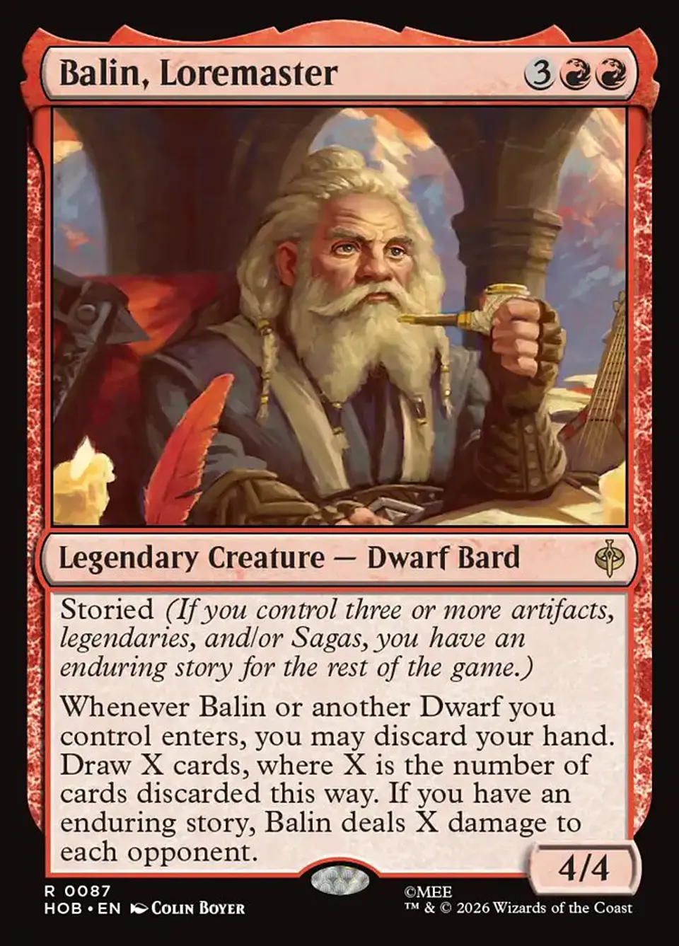 Balin, Loremaster 1