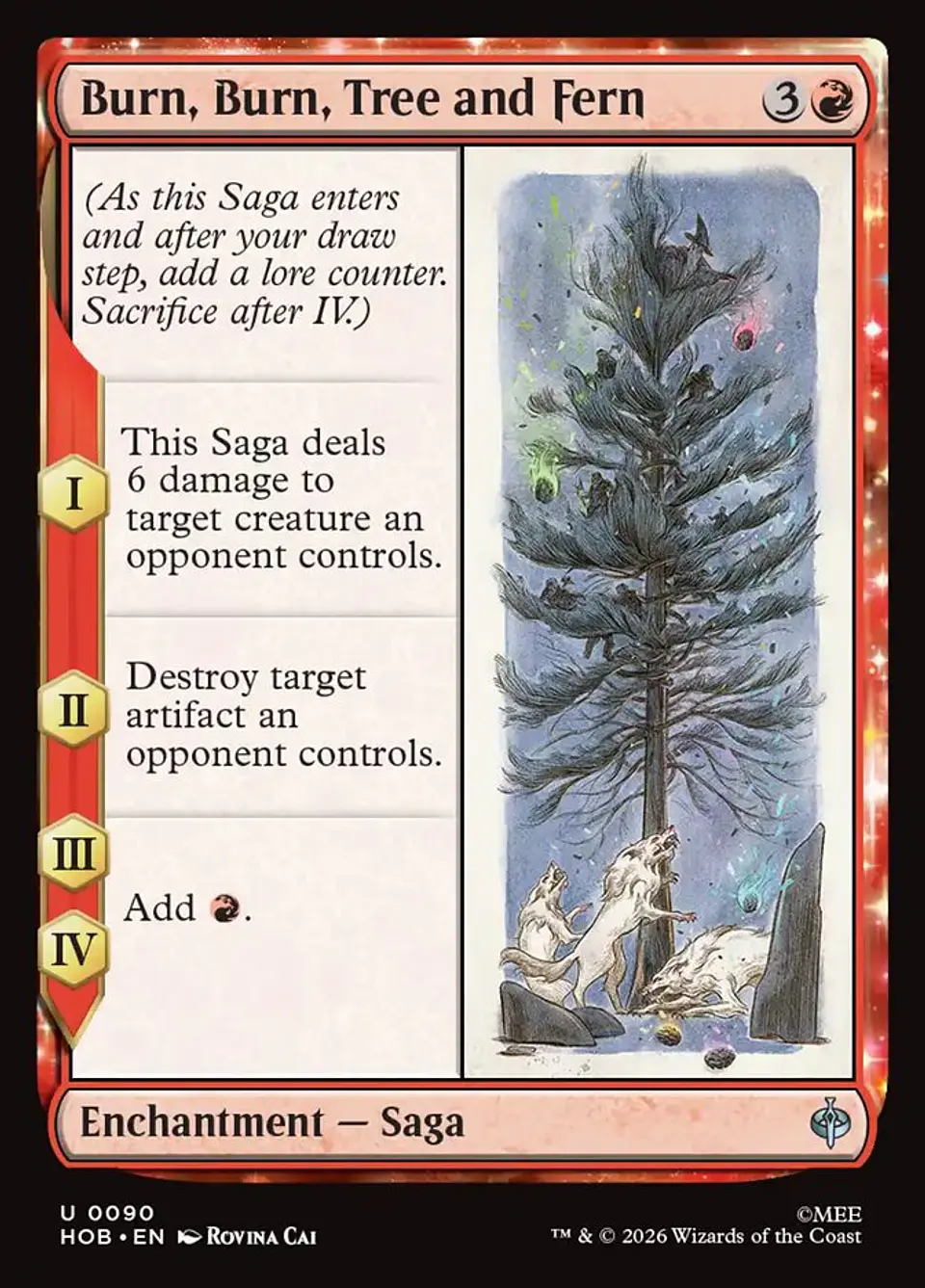 Burn, Burn, Tree and Fern 1