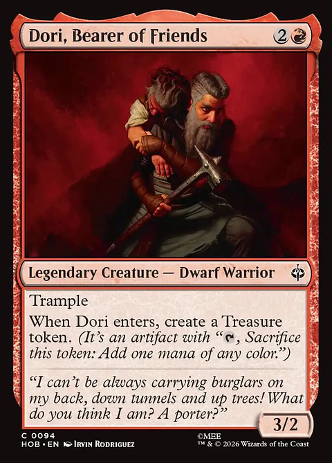 Dori, Bearer of Friends