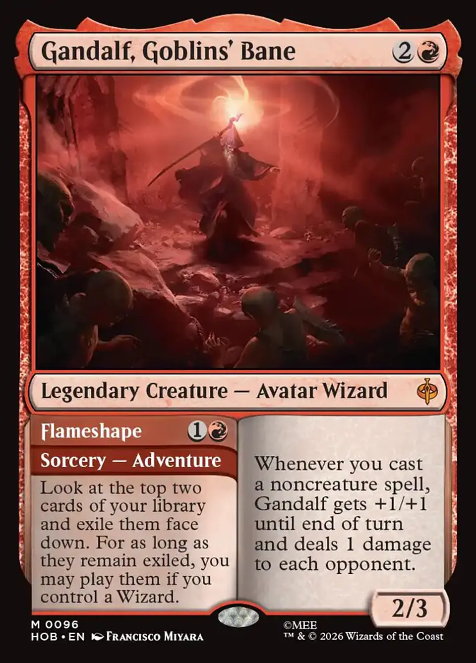 Gandalf, Goblins' Bane // Flameshape 1