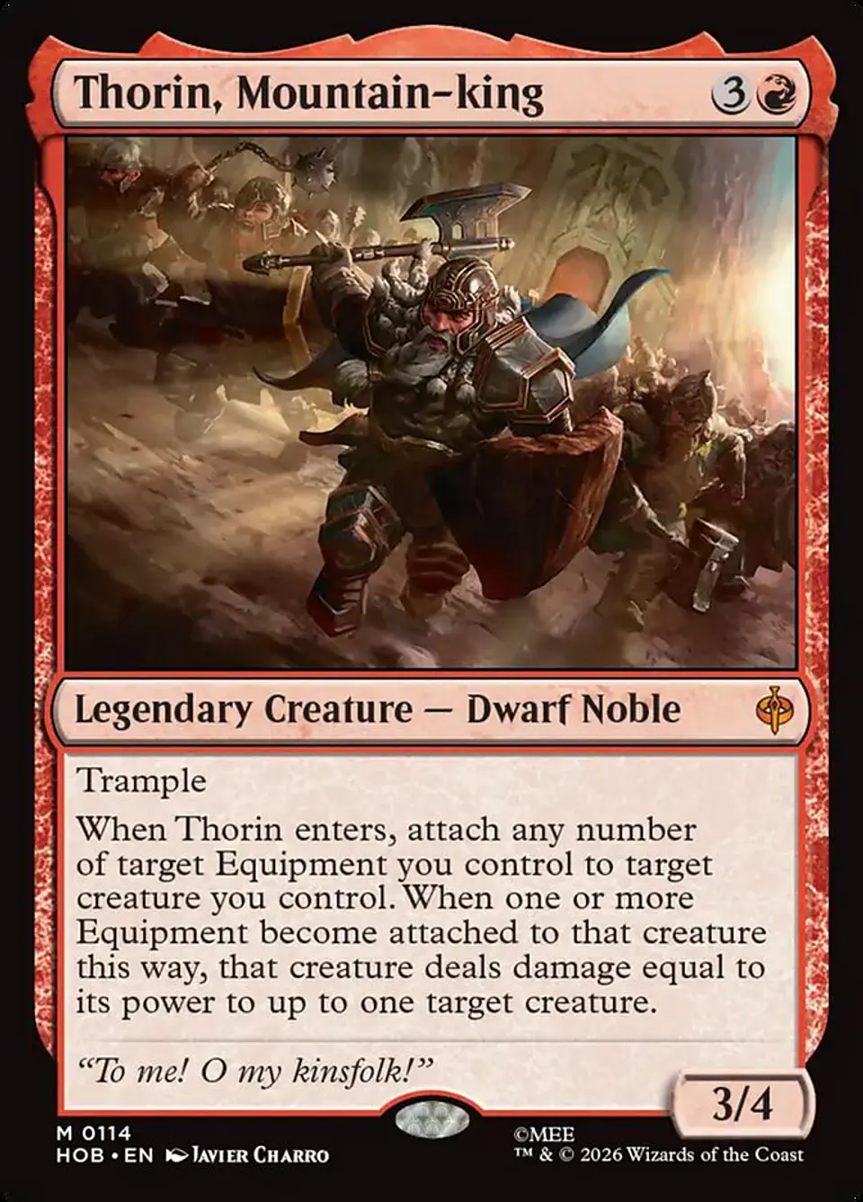 Thorin, Mountain-king 1