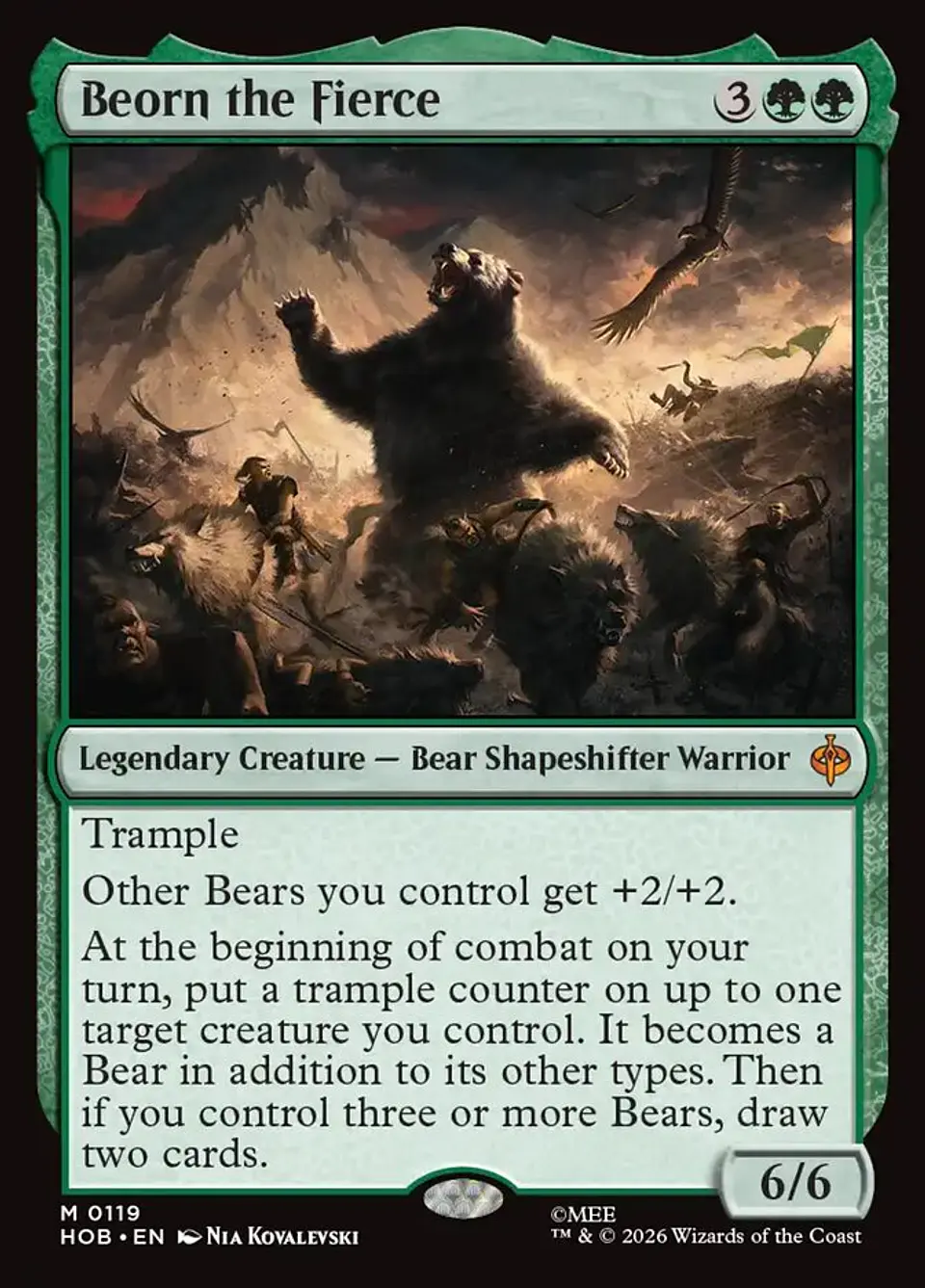 Beorn the Fierce 1
