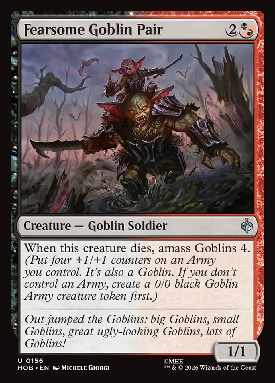 Fearsome Goblin Pair 1