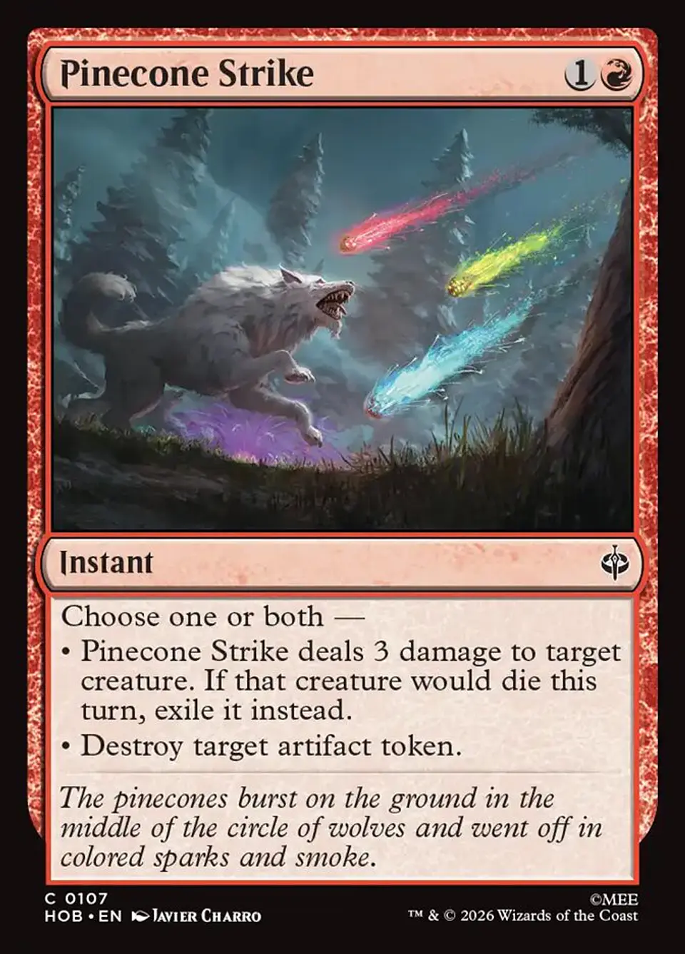 Pinecone Strike 1