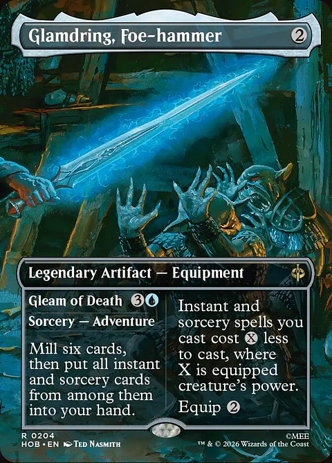 Glamdring, Foe-hammer // Gleam of Death