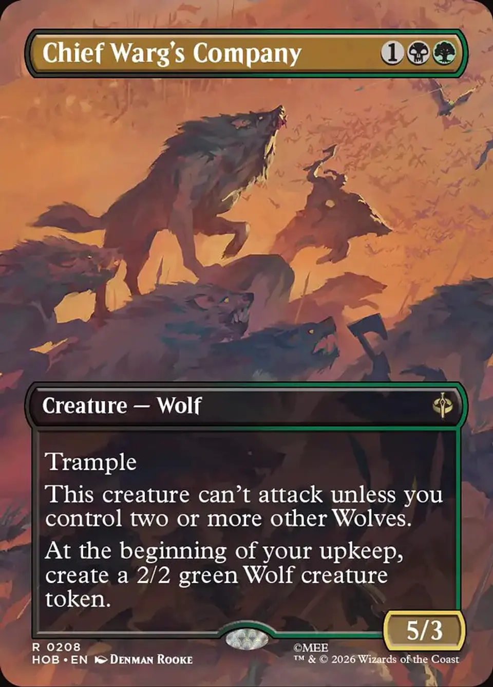 Chief Warg's Company 1
