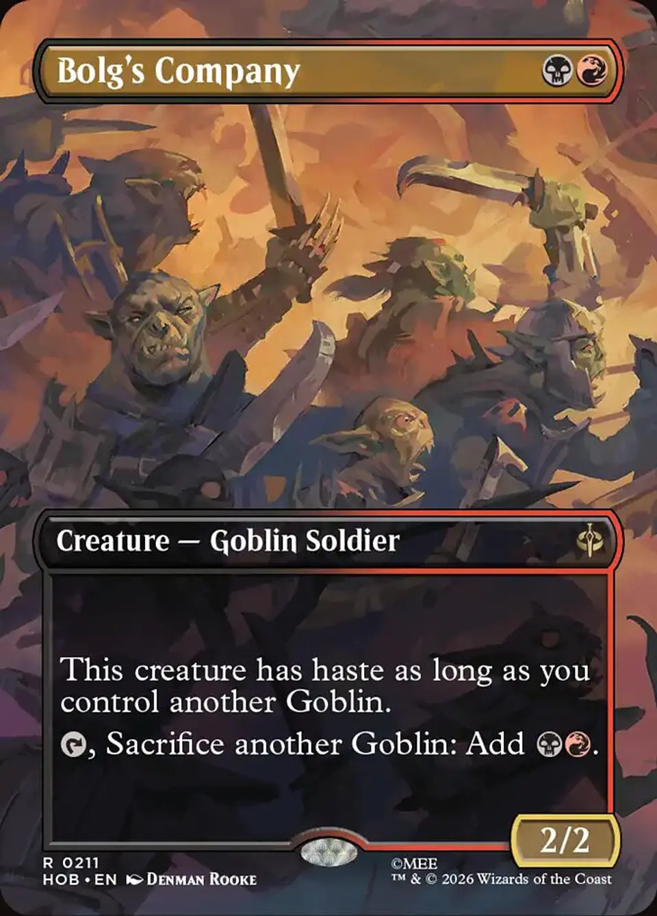 Bolg's Company 1