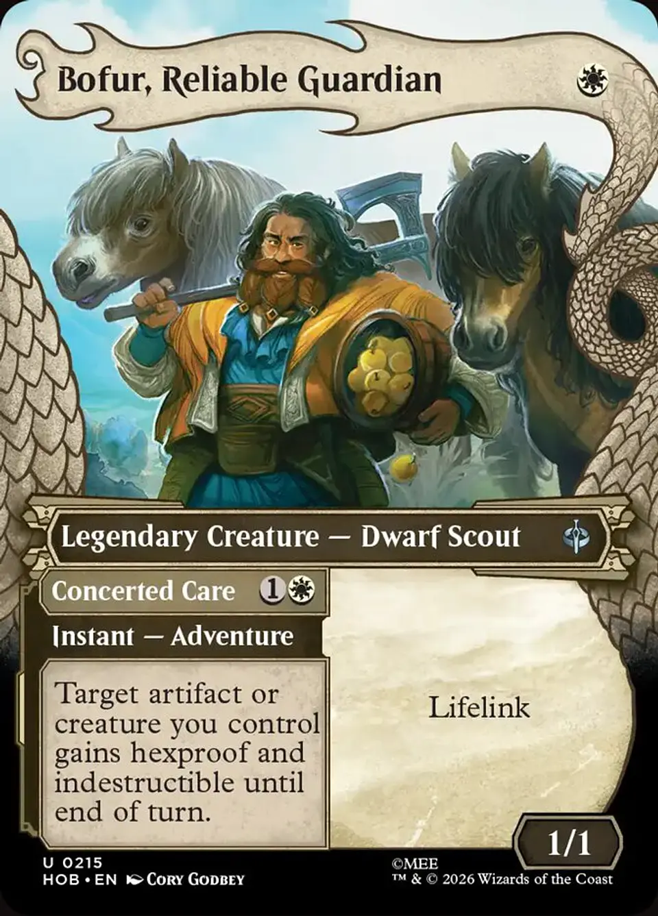 Bofur, Reliable Guardian // Concerted Care 1