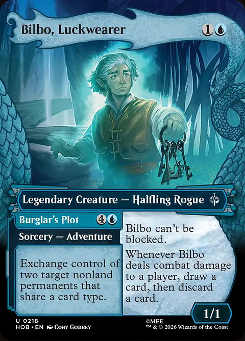 Bilbo, Luckwearer // Burglar's Plot
