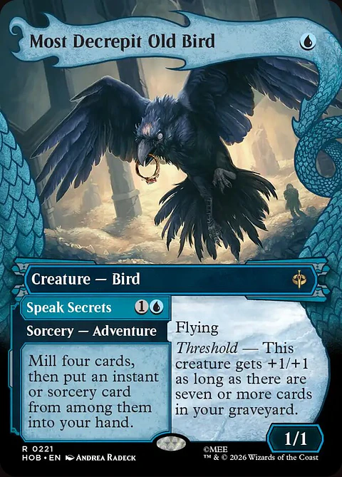 Most Decrepit Old Bird // Speak Secrets
