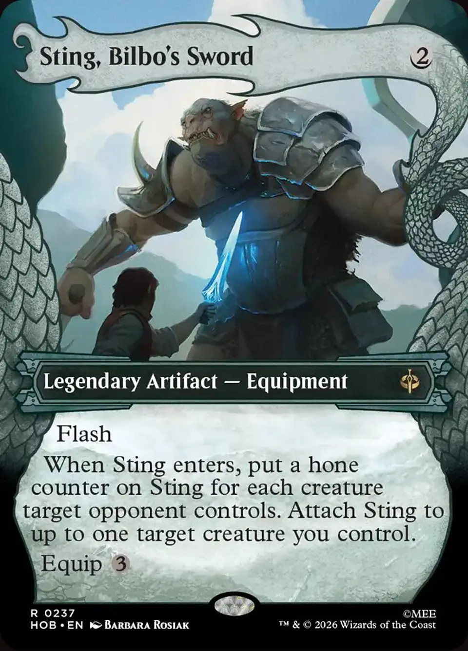Sting, Bilbo's Sword 1