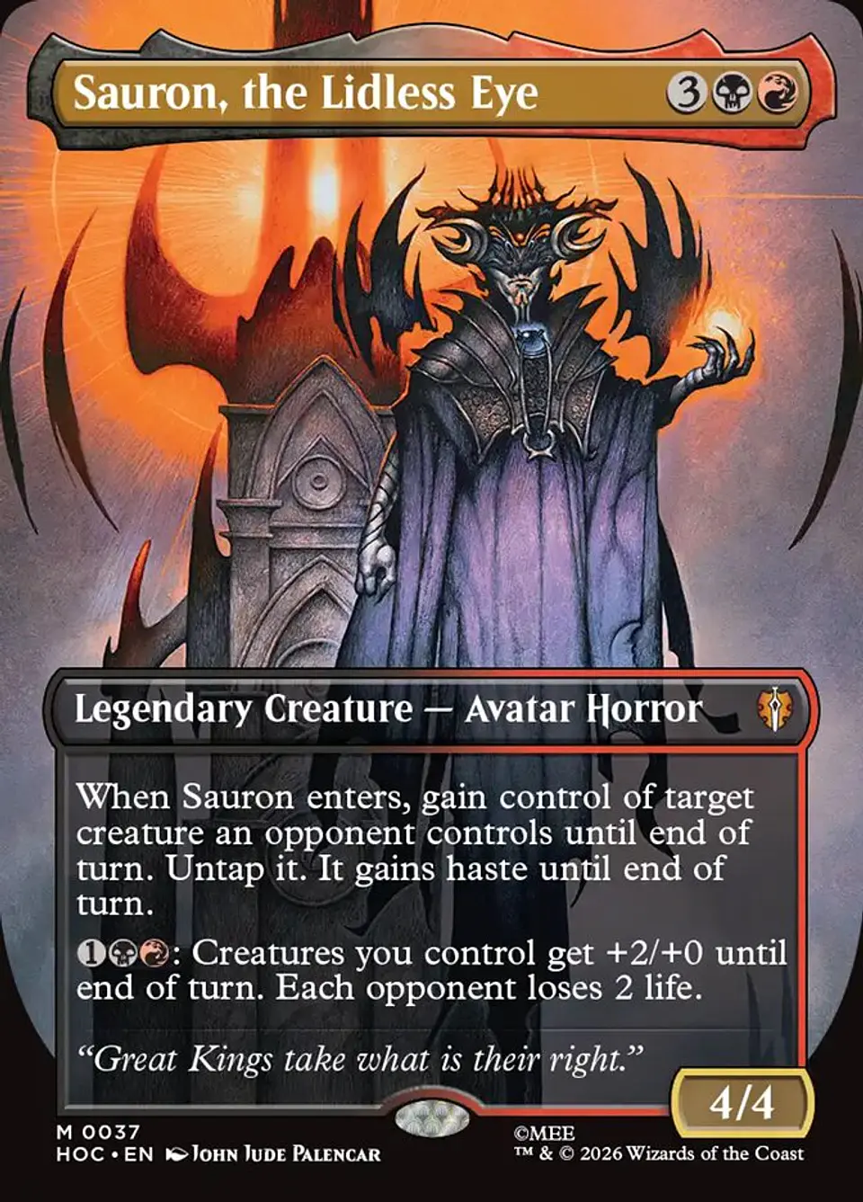 Sauron, the Lidless Eye 1