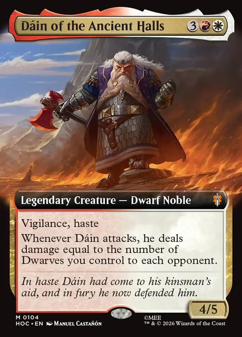Dáin of the Ancient Halls 1