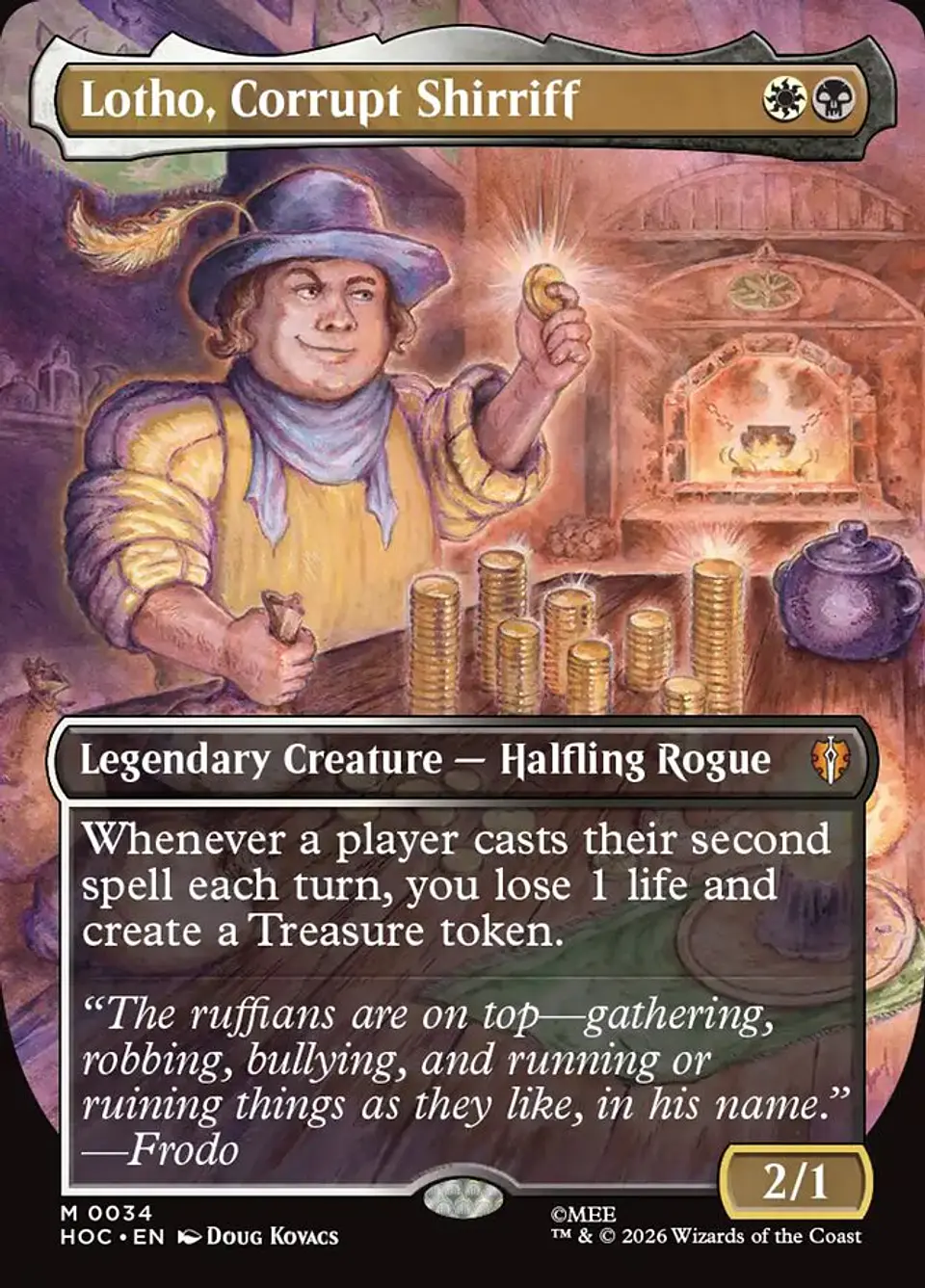 Lotho, Corrupt Shirriff 1