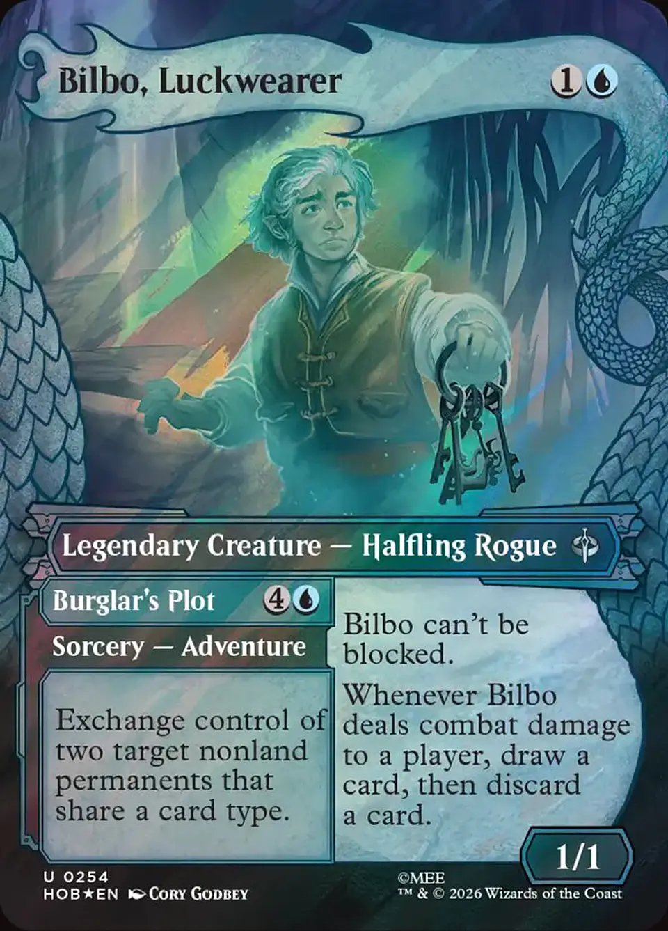 Bilbo, Luckwearer // Burglar's Plot 1