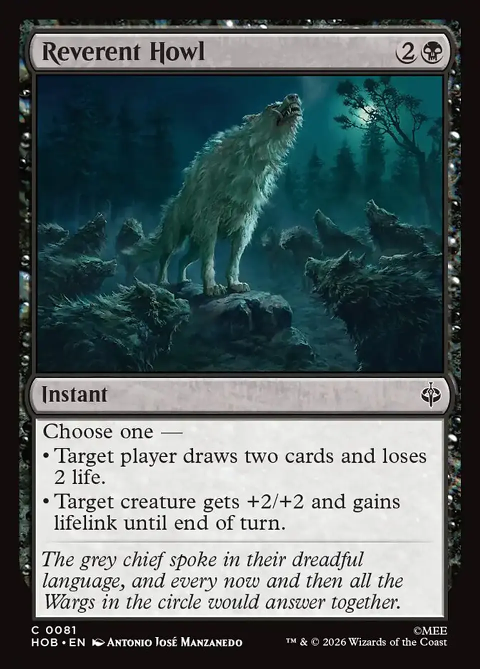 Reverent Howl 1
