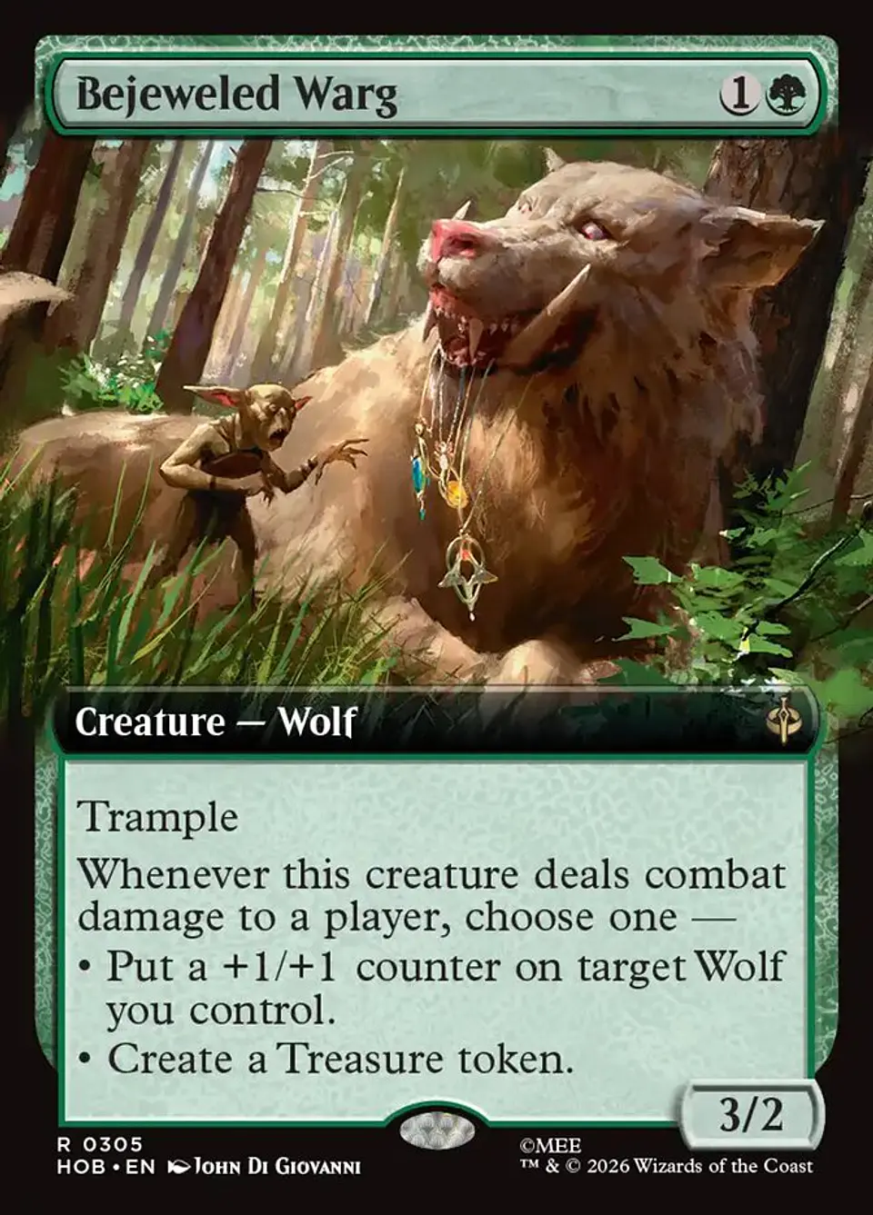 Bejeweled Warg 1