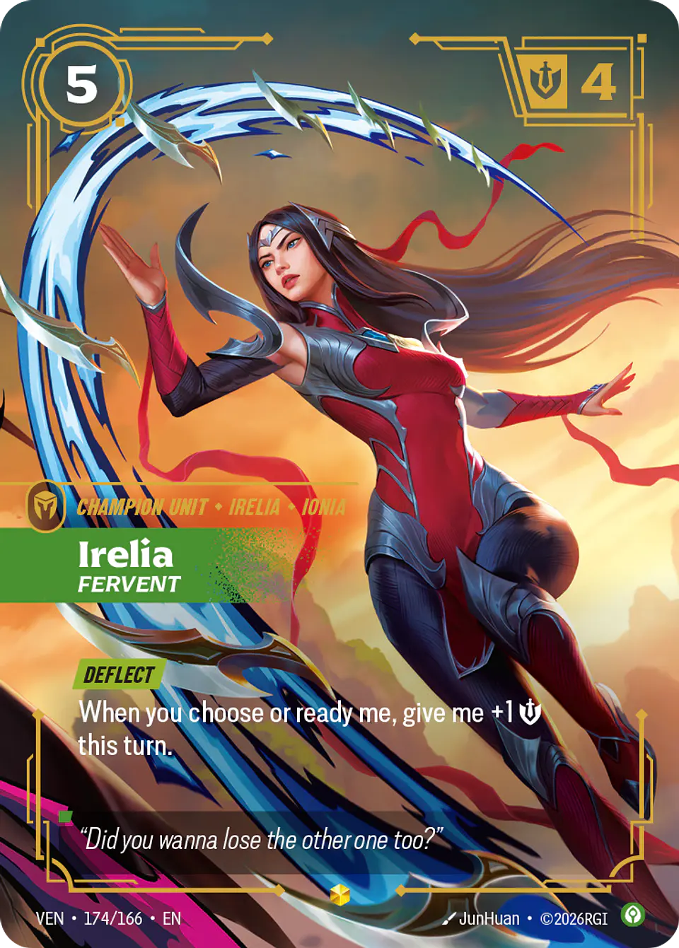 Irelia, Fervent 1
