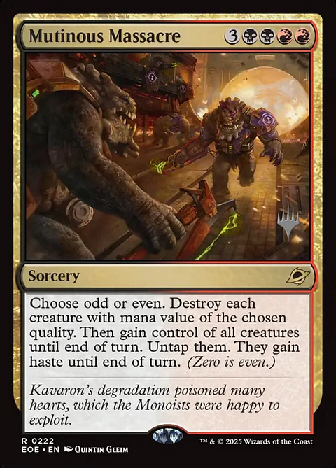 Mutinous Massacre (Promo Pack)