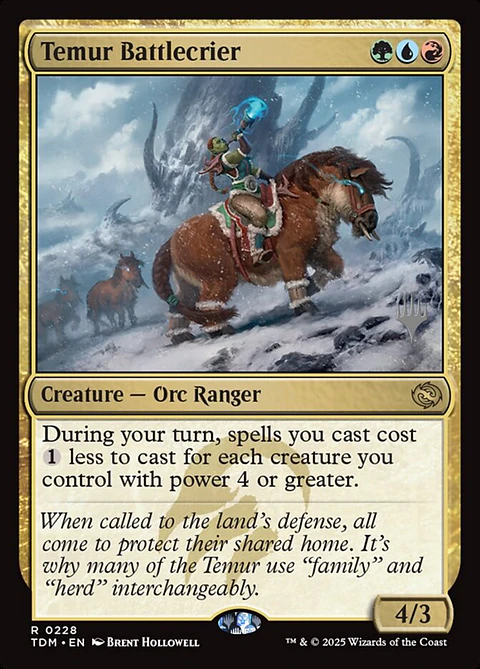 Temur Battlecrier (Promo Pack)