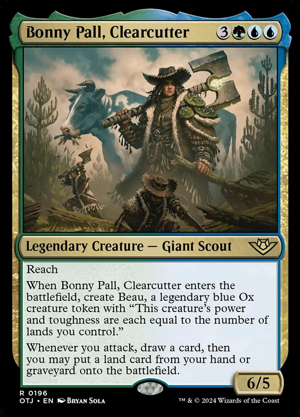 Bonny Pall, Clearcutter 1