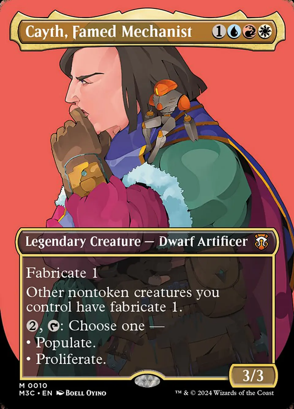 Cayth, Famed Mechanist (Borderless) 1