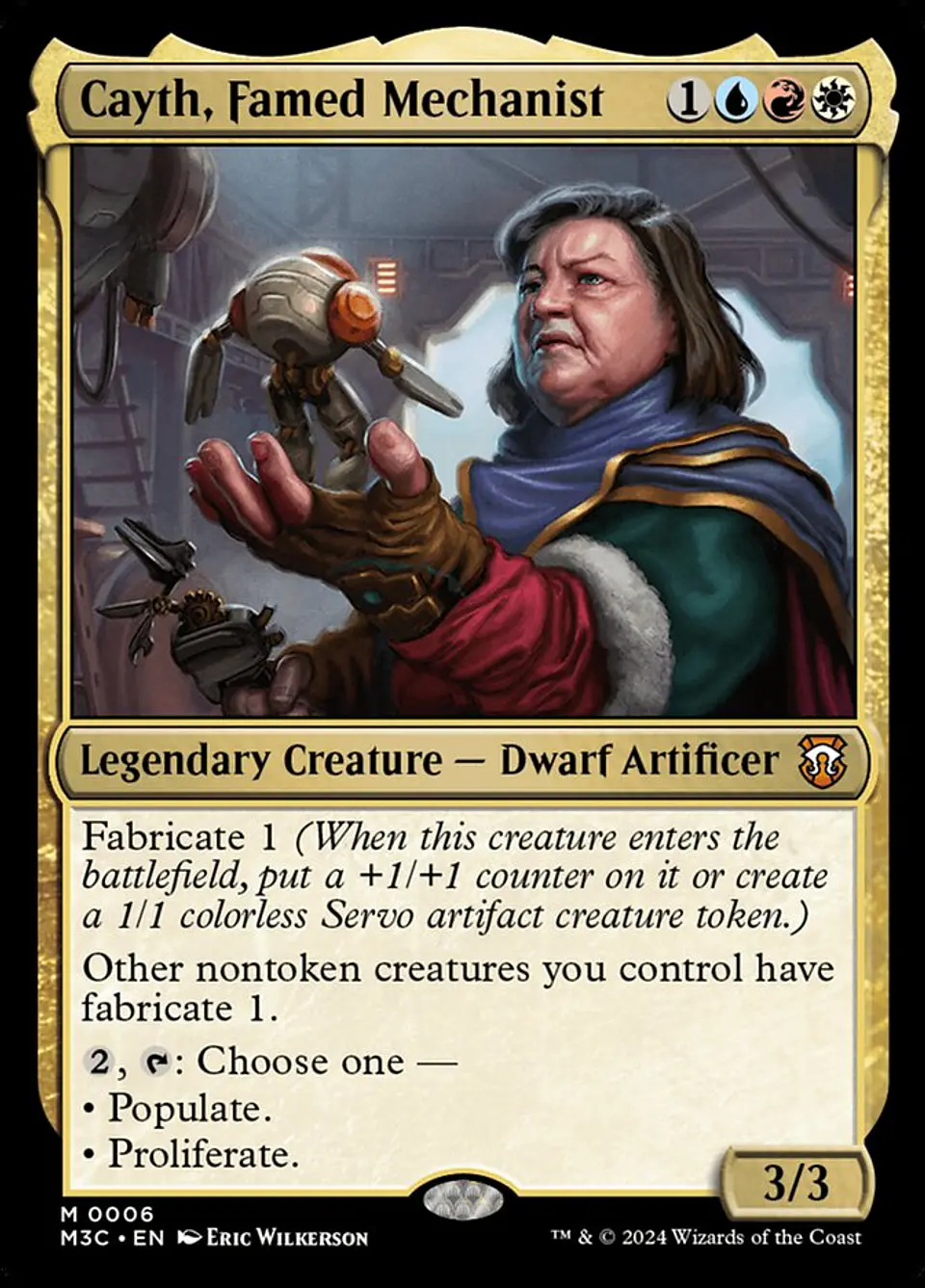 Cayth, Famed Mechanist 1