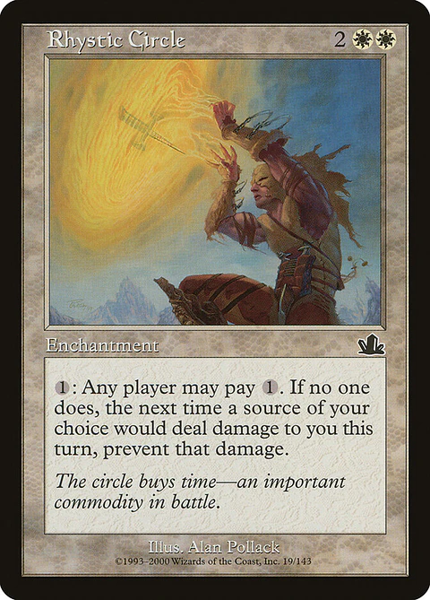 Rhystic Circle (Retro Frame)