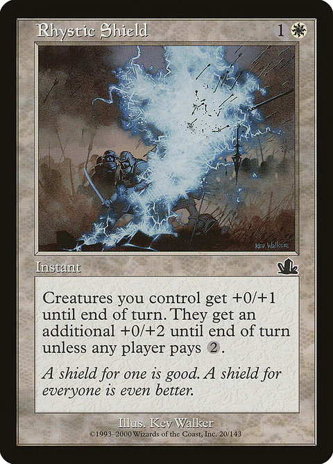 Rhystic Shield (Retro Frame)