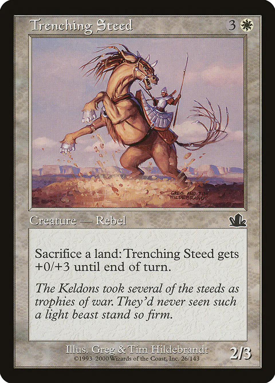 Trenching Steed (Retro Frame) 1