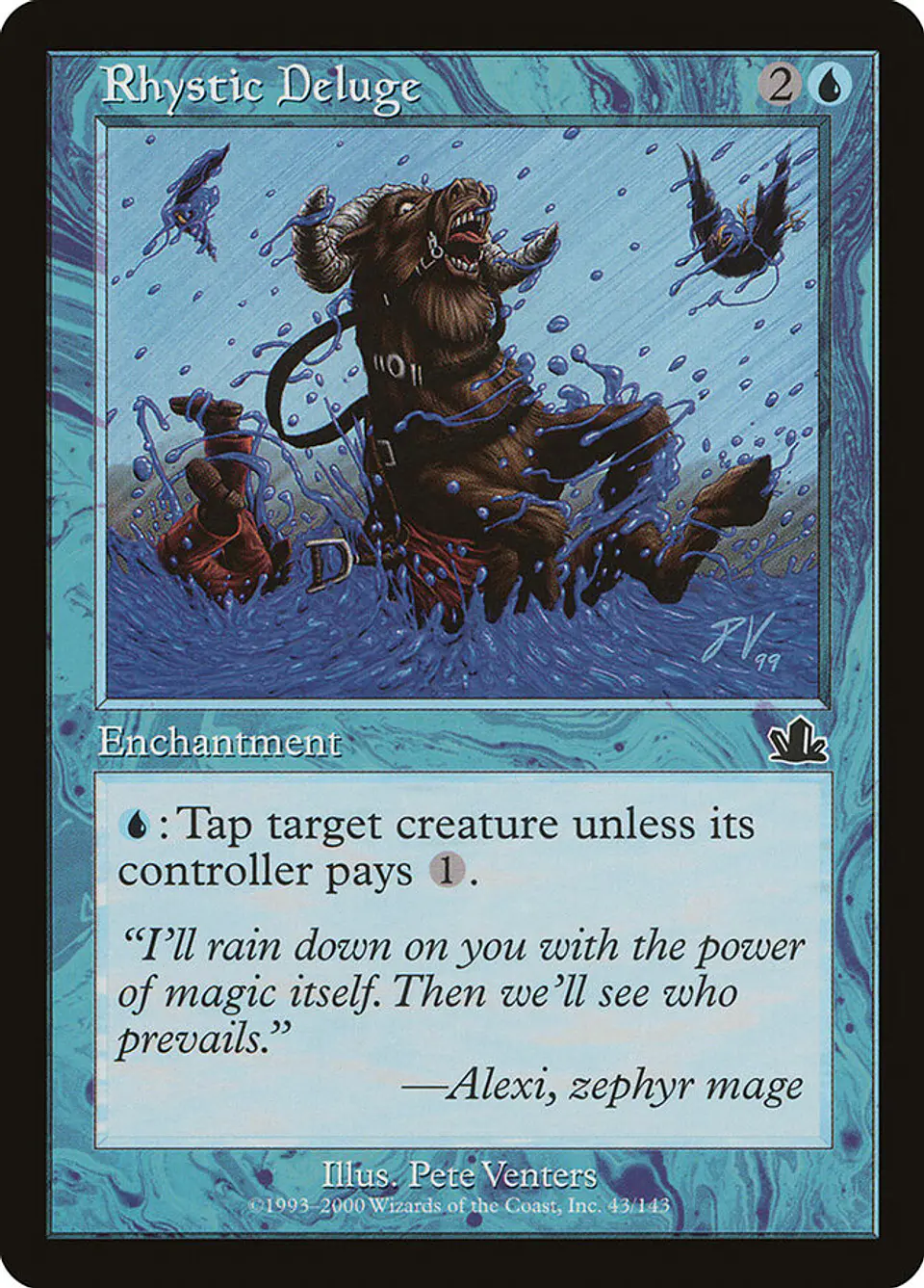 Rhystic Deluge (Retro Frame) 1