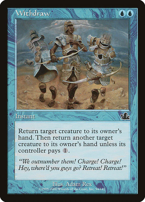 Withdraw (Retro Frame)