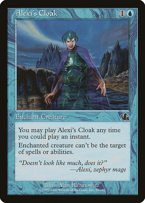 Alexi's Cloak (Retro Frame)