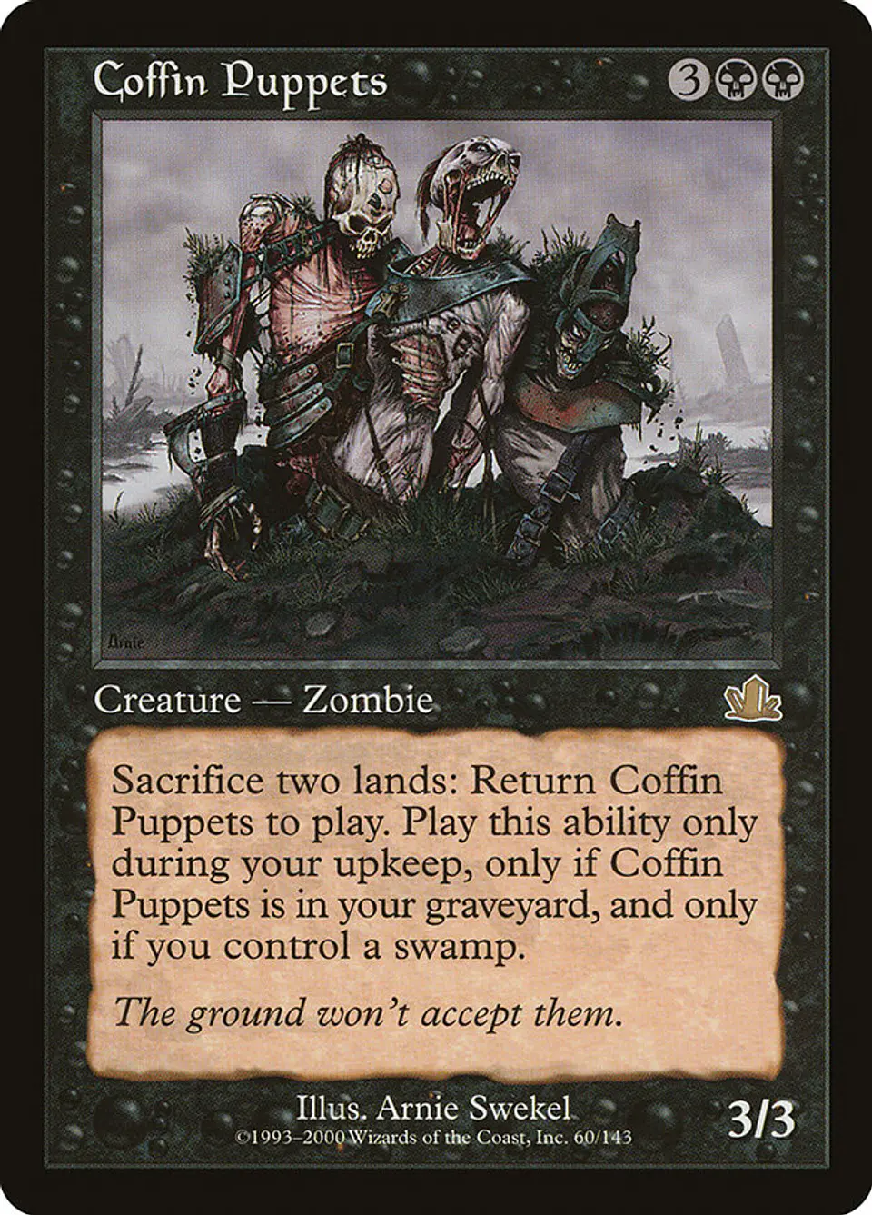 Coffin Puppets (Retro Frame) 1
