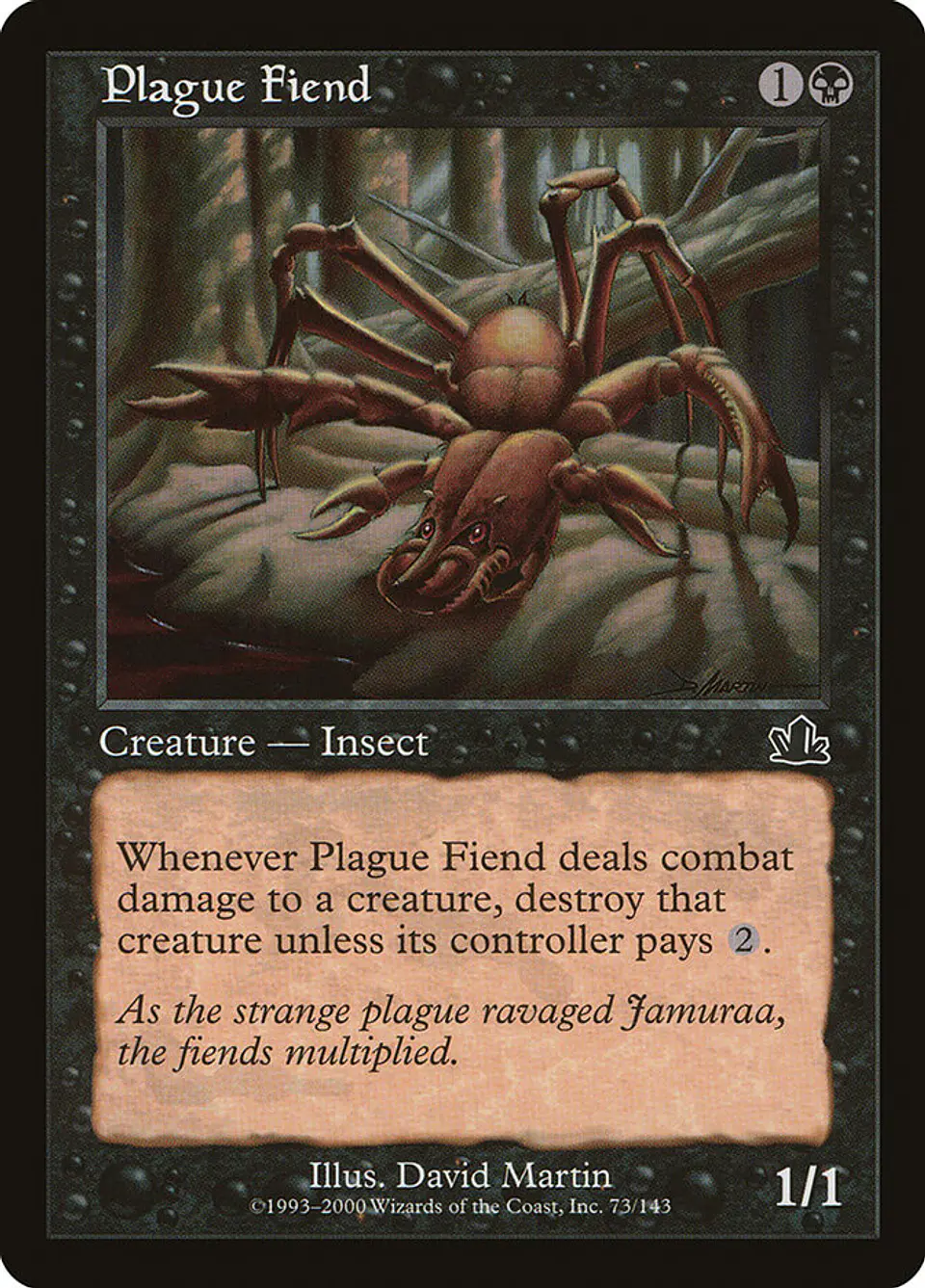 Plague Fiend (Retro Frame) 1