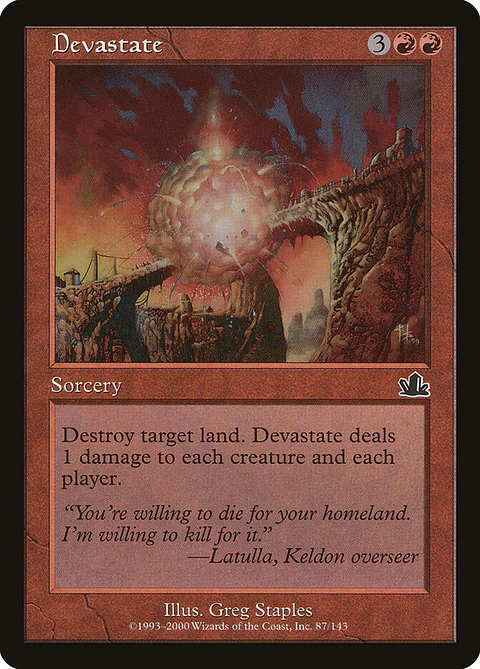 Devastate (Retro Frame)