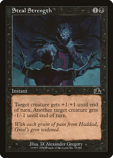 Steal Strength (Retro Frame)